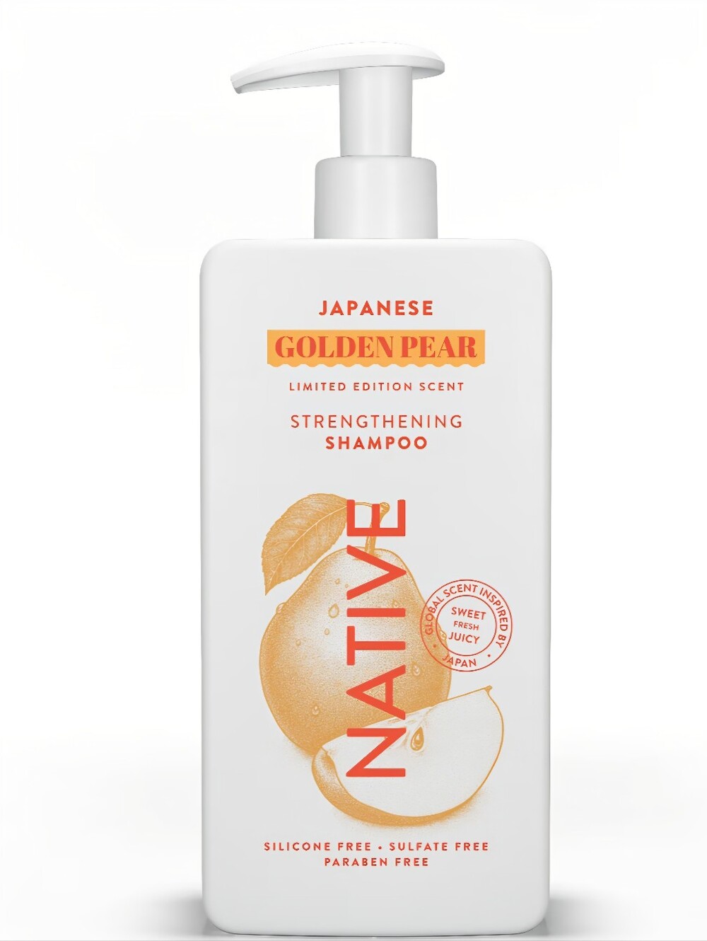 Native Haircare Japanese Golden Pear Limited Edition Strengthening Shampoo